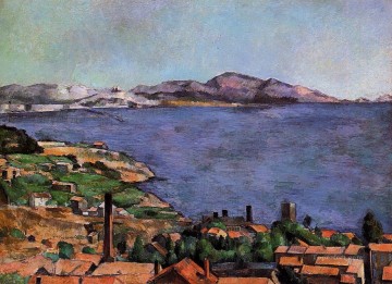 LEstaque ポール・セザンヌから見たマルセイユ湾 Oil Paintings
